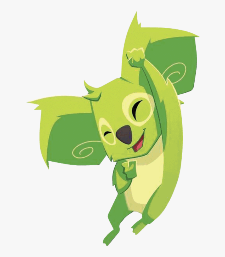 Green Jumping Koala, HD Png Download, Free Download