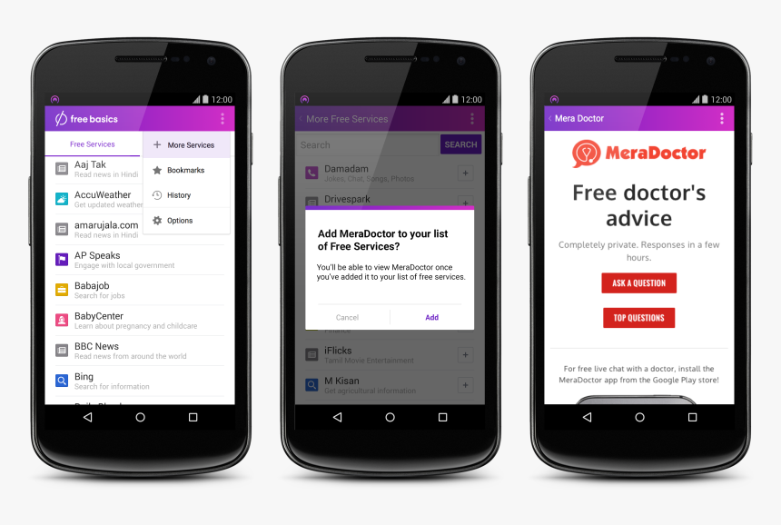 Facebook Free Basics, HD Png Download, Free Download