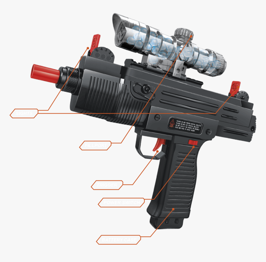 Transparent Uzi Png - Uzi, Png Download, Free Download