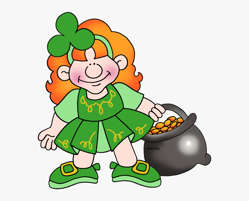 Leprechaun Girl "n - Transparent Background Leprechauns Clipart, HD Png Download, Free Download