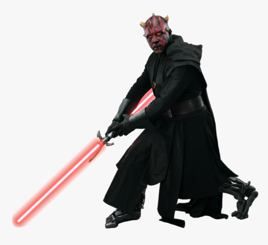 Transparent Darth Maul Png - Darth Maul With Darksaber, Png Download, Free Download