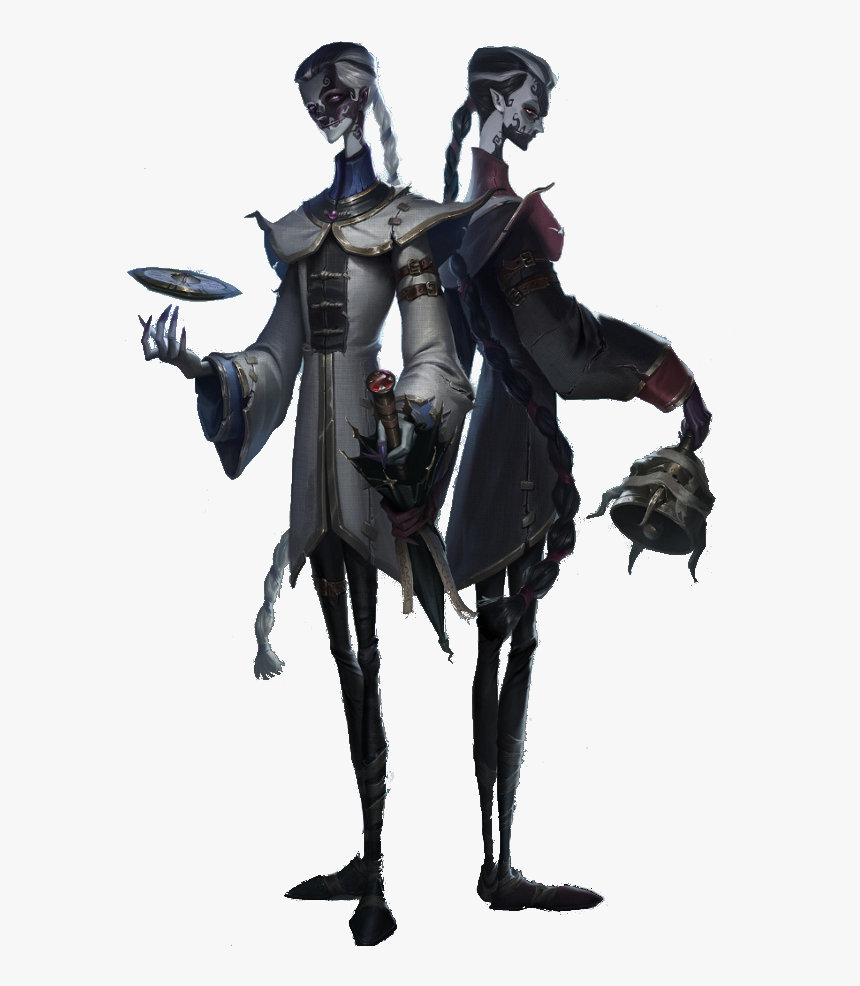 Black And White - Identity V Wu Chang, HD Png Download, Free Download