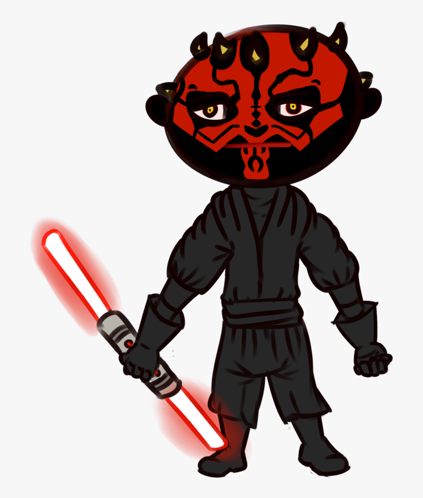 Darth Maul Cliparts - Cartoon, HD Png Download, Free Download