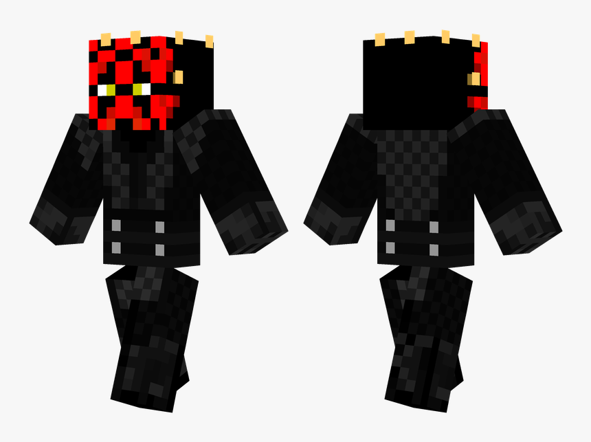 Minecraft Dark Steve Skin, HD Png Download, Free Download