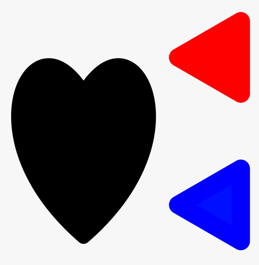 Simple Heart Rate Icon With Min/max Indicator - Heart, HD Png Download, Free Download