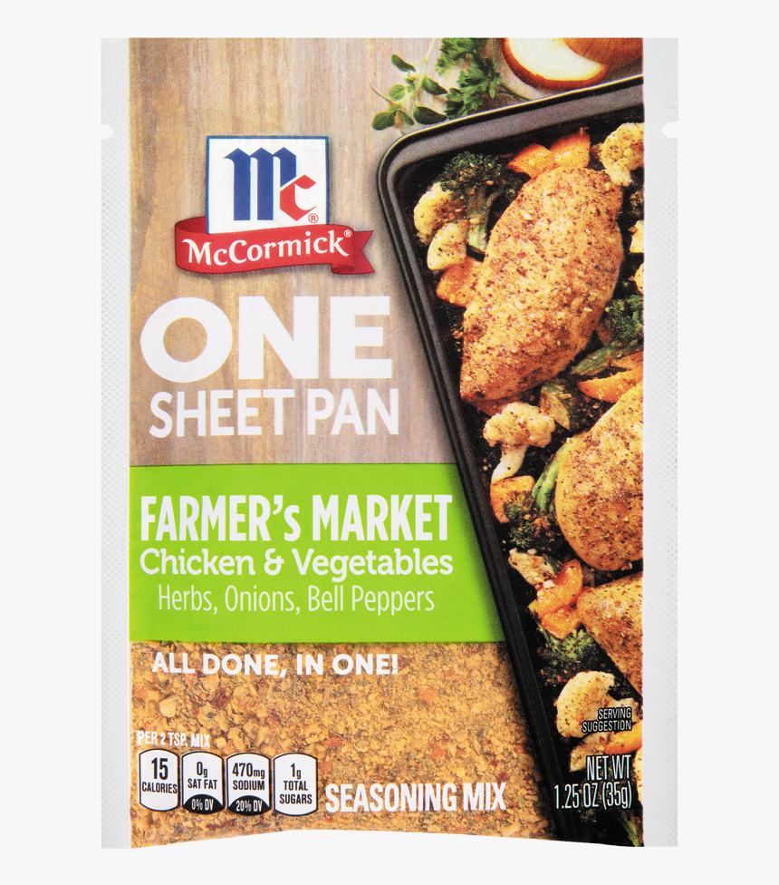 Mccormick One Sheet Pan Seasoning, HD Png Download, Free Download