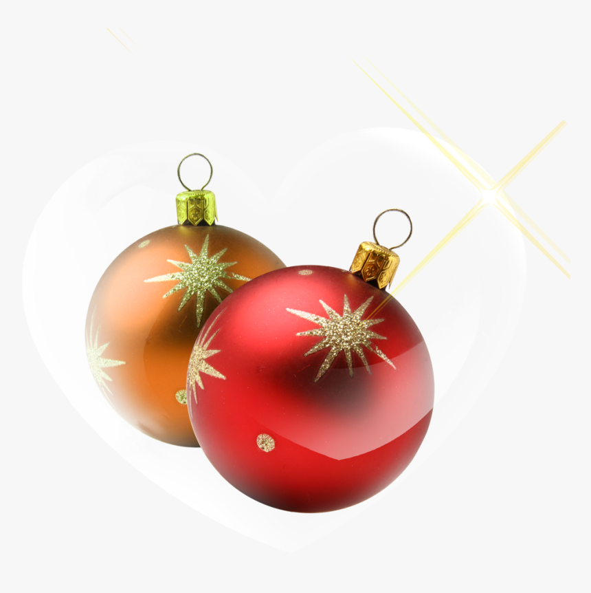 Christmas Ornament Yellow Ball - Christmas Ornament, HD Png Download, Free Download