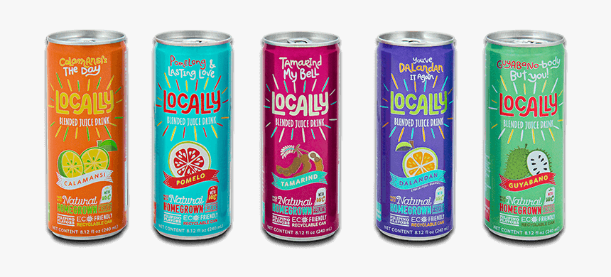 Locally Cans - Locally Juice In Can, HD Png Download, Free Download