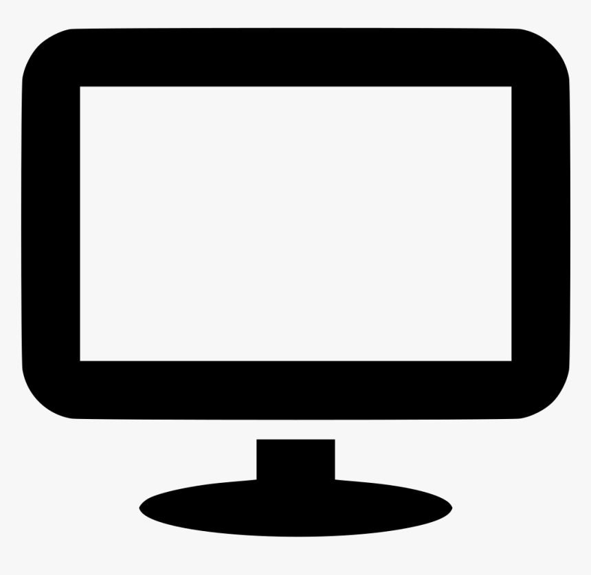 Pc Monitor - Monitor Pc Icon Png, Transparent Png, Free Download