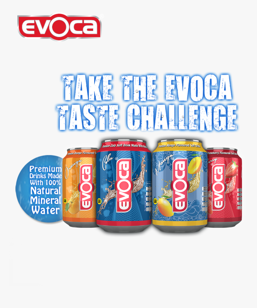 Evoca Cans - Evoca Cola, HD Png Download, Free Download