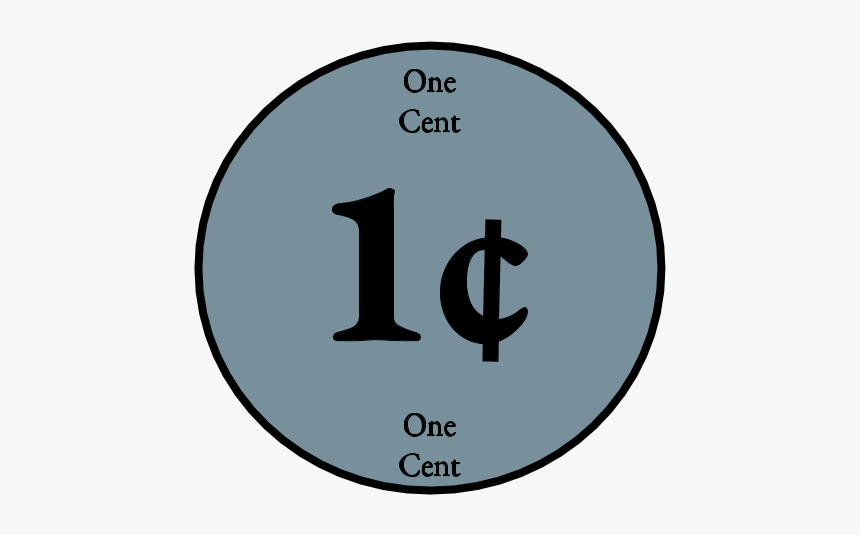 One Cent, 1, Penny, HD Png Download, Free Download