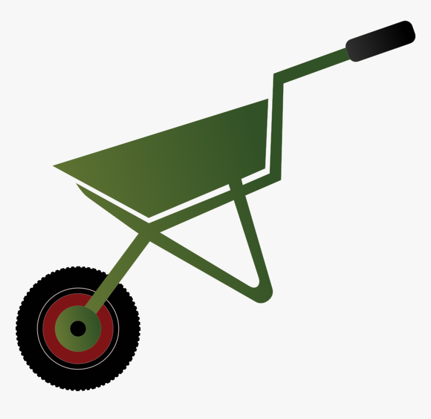 Clip Art Abstract Farm Wheel Barrow Scalable - Tools Used By The Farmer Clip Art, HD Png Download, Free Download