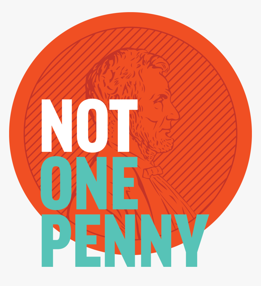 Nop Fullsize Logo - Not One Penny, HD Png Download, Free Download