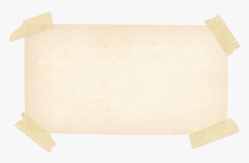 Taped Note Png - Plywood, Transparent Png, Free Download