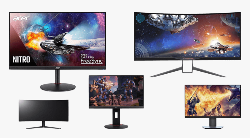 Best 1440p 144hz Monitors - Acer Nitro Qg221q Monitor, HD Png Download, Free Download