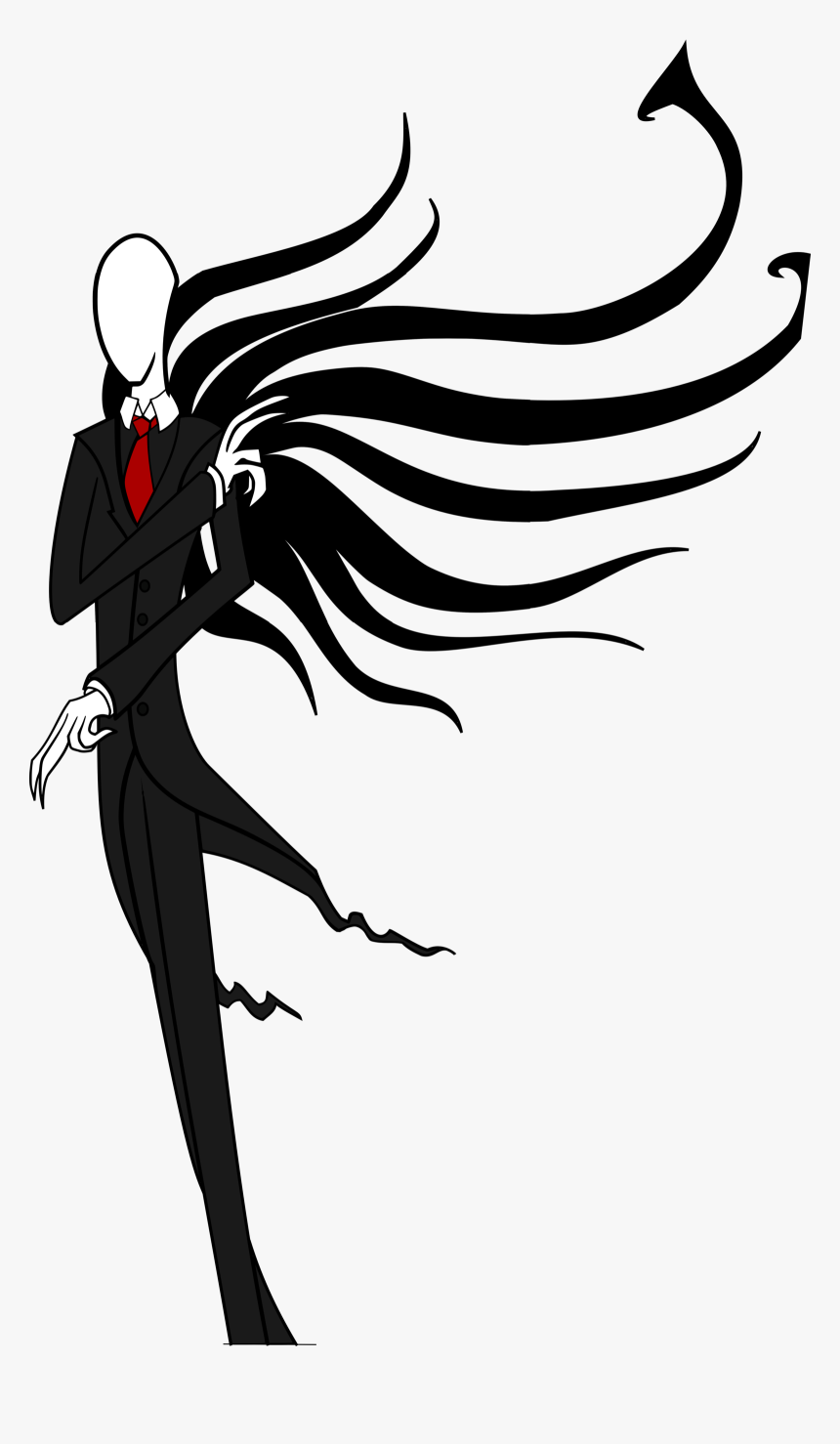 Slender Man Png - Slender Man Png Pixel, Transparent Png, Free Download