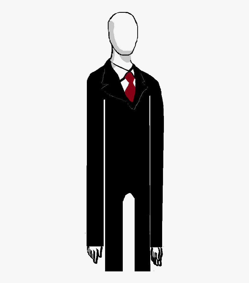 Slender Man White Background, HD Png Download, Free Download