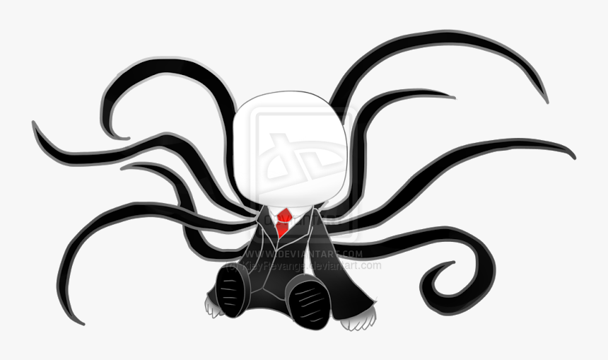 Slenderman Clipart Grandma - Creepypastas Anime Slenderman Chibi, HD Png Download, Free Download