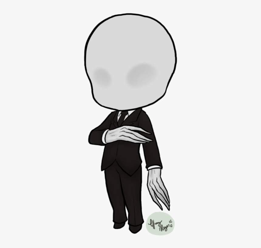Cartoon Slender Man, HD Png Download, Free Download