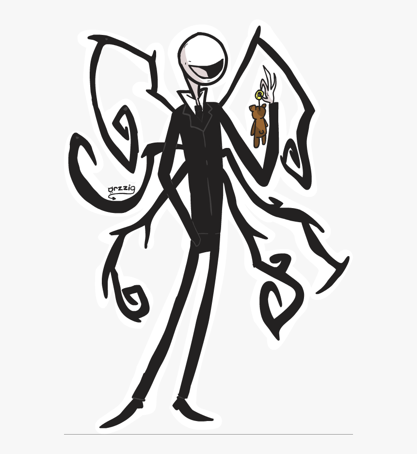 Slenderman - Illustration, HD Png Download, Free Download