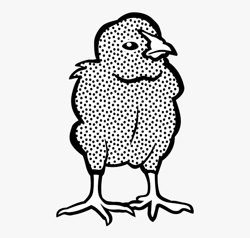 Art,monochrome Photography,artwork - Small Chick Black And White, HD Png Download, Free Download