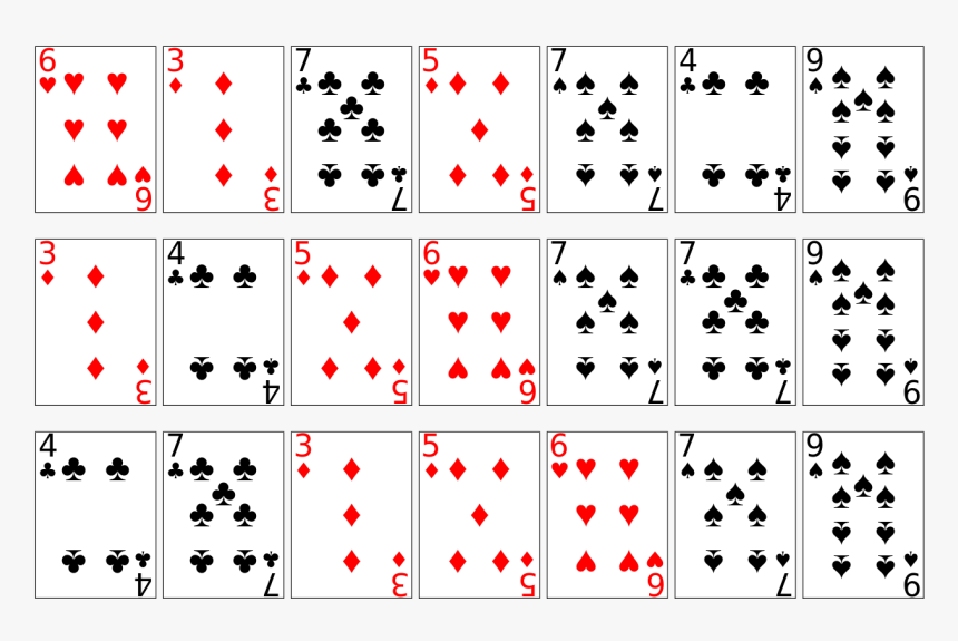 Deck Of Playing Cards Print Out, HD Png Download, Free Download