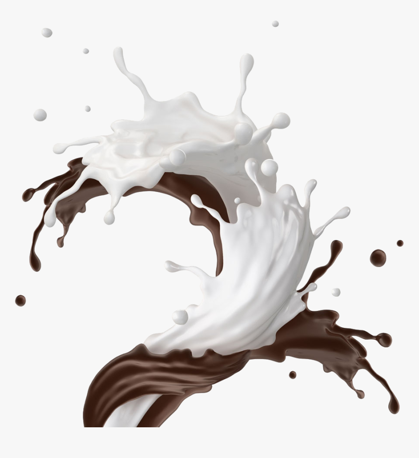 Transparent Milkshakes Clipart - Chocolate Vector Splash Png, Png Download, Free Download