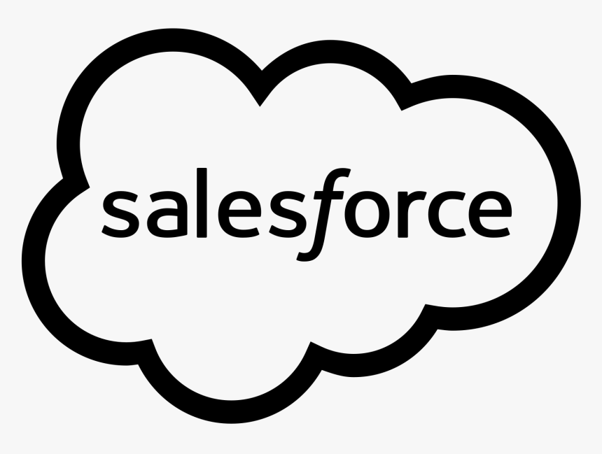 Salesforce Logo White Transparent, HD Png Download, Free Download