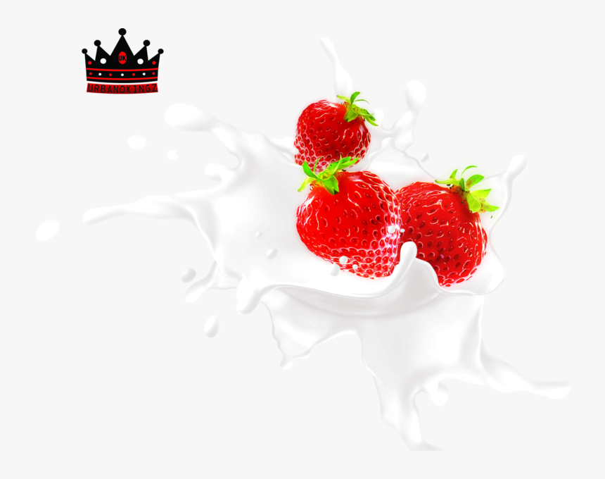 Strawberries And Cream Png, Transparent Png, Free Download