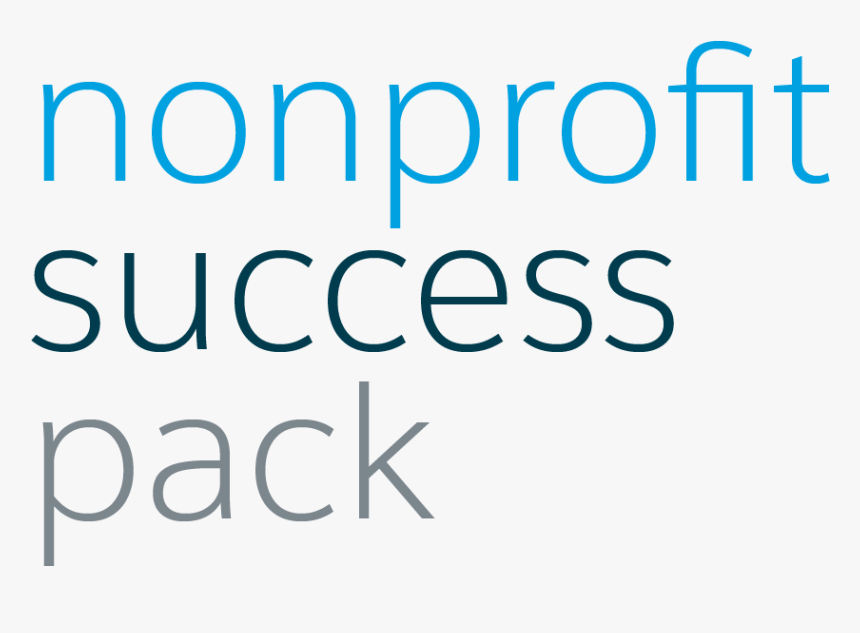 Salesforce Nonprofit Logo - Salesforce Nonprofit Success Pack, HD Png Download, Free Download