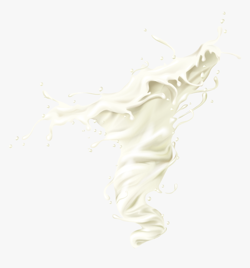 Milk-splash - Milk, HD Png Download, Free Download