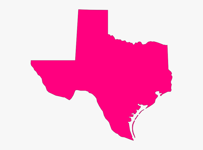 Pink Texas Clip Art At Clkercom Vector Online - Texas Flag No Background, HD Png Download, Free Download