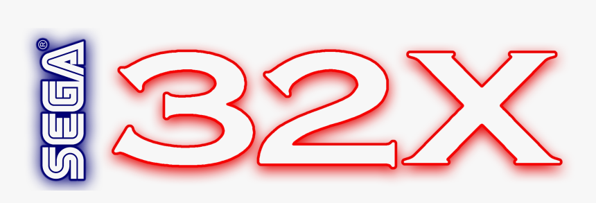 Sega Logo Transparent - Sega 32x Logo Vector, HD Png Download, Free Download