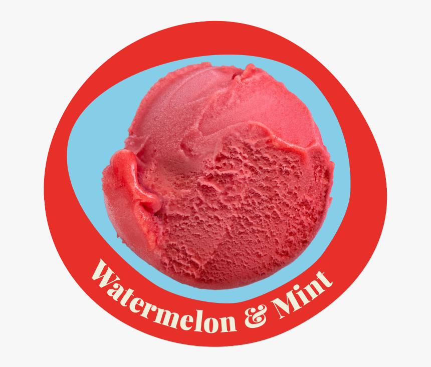 Watermelon Mint - Soy Ice Cream, HD Png Download, Free Download