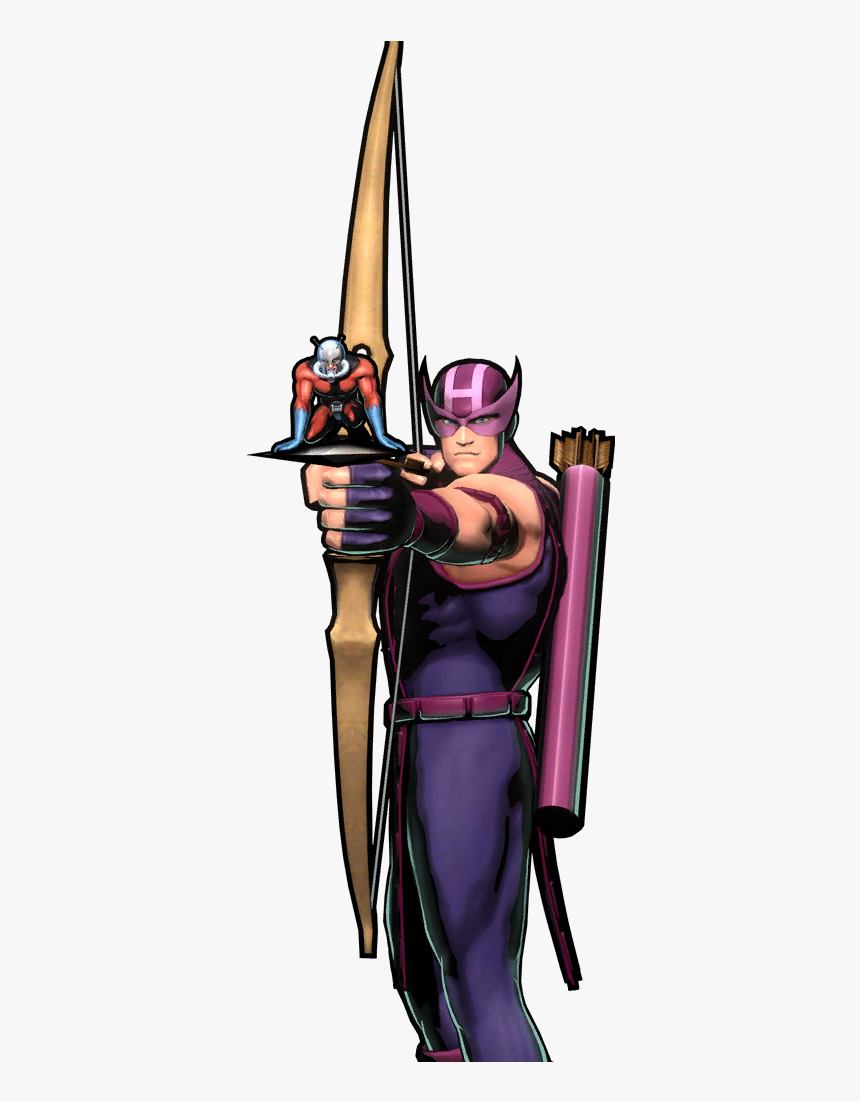 Hawkeye Ultimate Mvc3 Full Victory - Hawkeye And Ant Man Comic, HD Png Download, Free Download