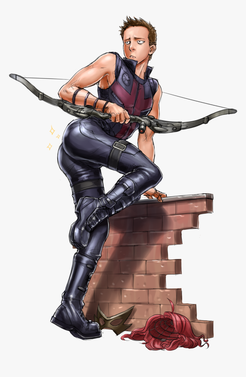 Marvel Bishounen Hawkeye By Stupjam - Hawkeye Marvel Anime, HD Png Download, Free Download