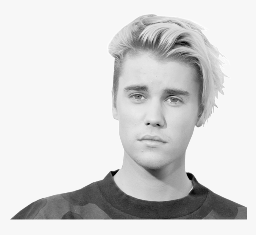 Transparent Justin Bieber Png - Justin Bieber Transparent Black And White, Png Download, Free Download