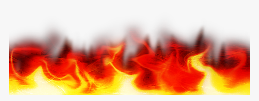 Simple Flames Border Transparent Background - Transparent Background Fire Border Png, Png Download, Free Download