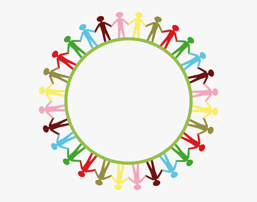 Circle Of People Holding Hands Png - Healthy India Wealthy India, Transparent Png, Free Download