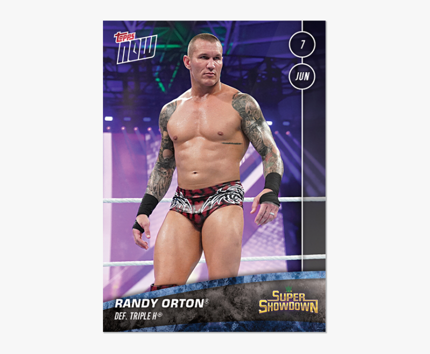 Wwe Topps Now® Card - Underpants, HD Png Download, Free Download