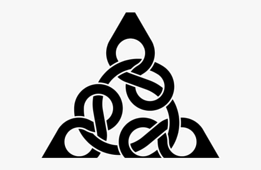 Celtic Knot Tattoos Png - Celtic Knot Triangle, Transparent Png, Free Download