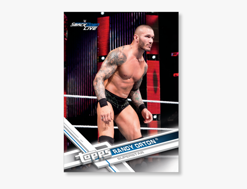 Randy Orton 2017 Topps Wwe Base Cards Poster - Randy Orton, HD Png Download, Free Download