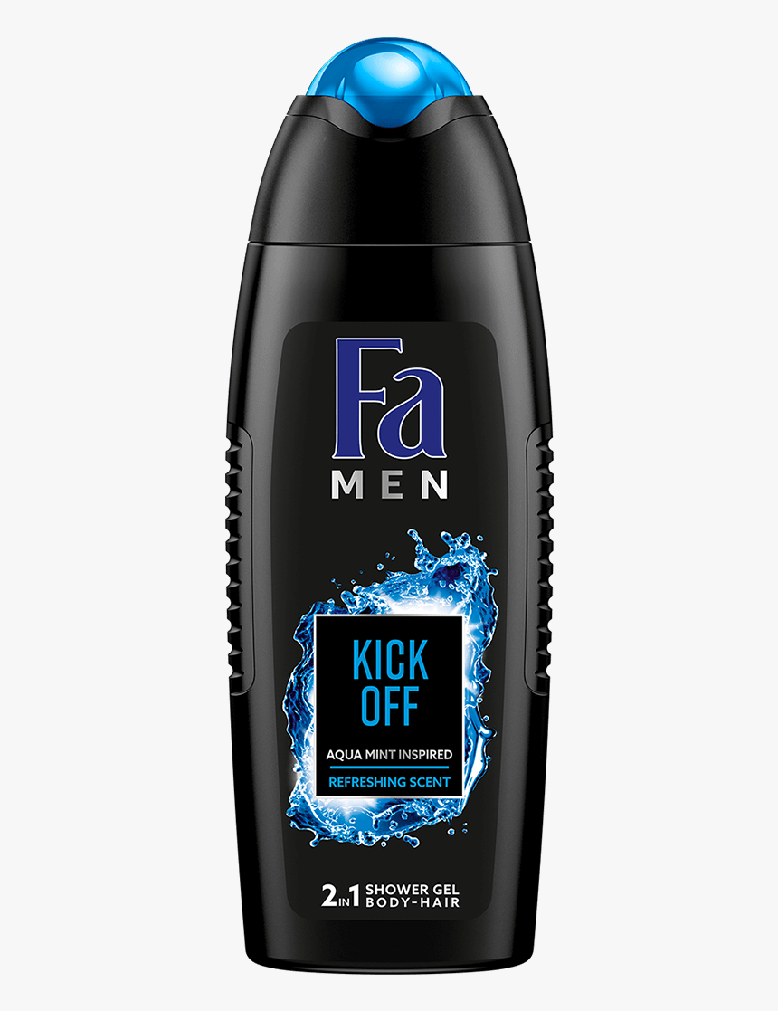 Fa Men Com Shower Gel Kick Off - Fa Men Kick Off, HD Png Download, Free Download