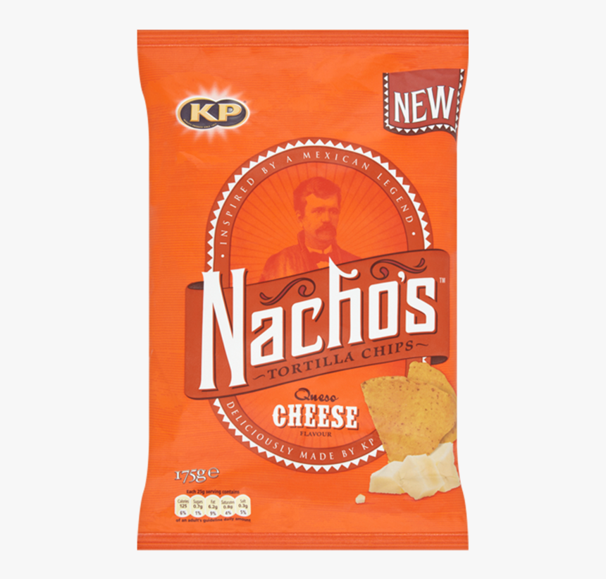 Kp Nachos Tortilla Chips Quesocheeseflavour 175g - Kp Snacks, HD Png Download, Free Download