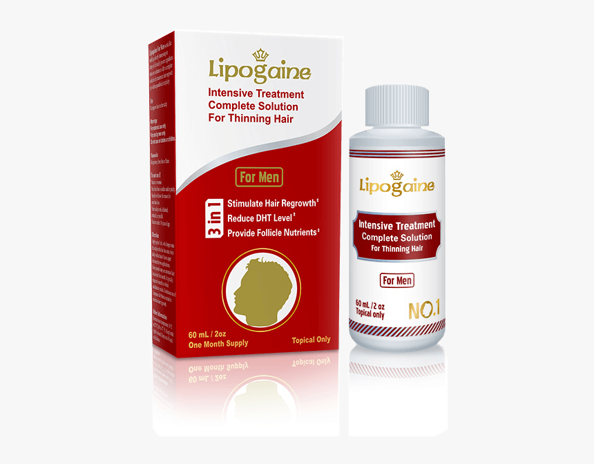 Lipogaine Minoxidil, HD Png Download, Free Download