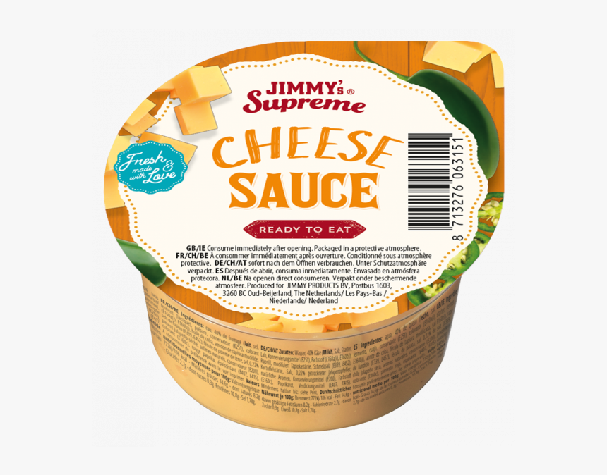 Jimmy Supreme Cheese Sauce, HD Png Download, Free Download