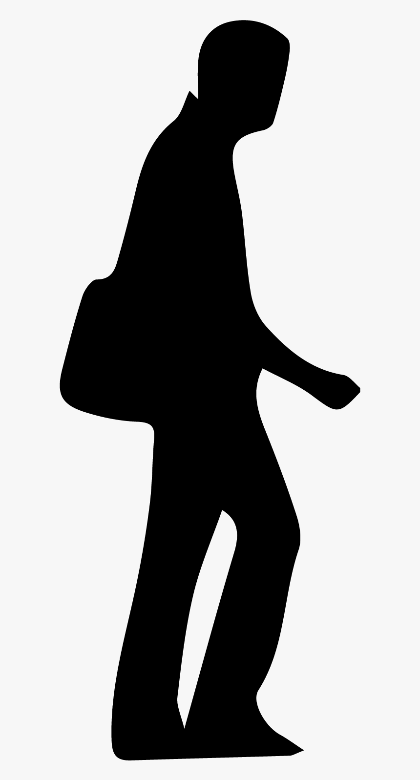 Man Walking Right - Man Walking To The Right, HD Png Download, Free Download
