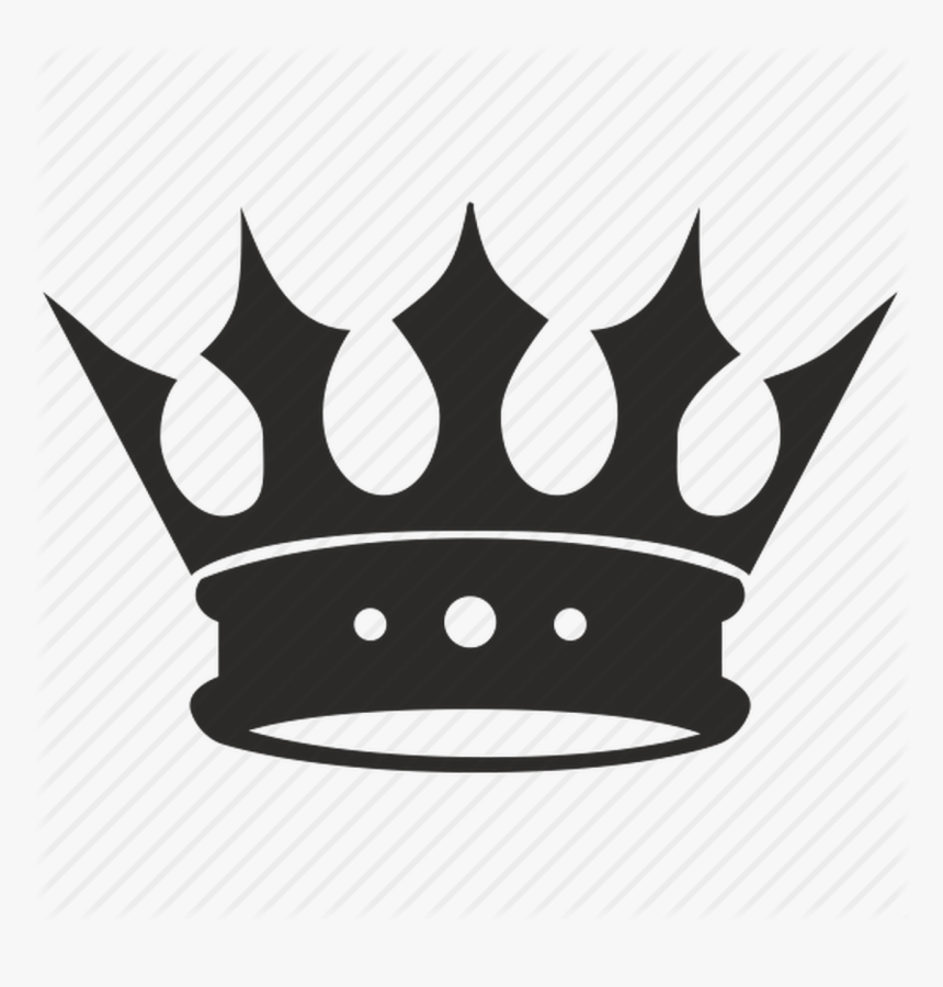 King Crown Logo Black Background