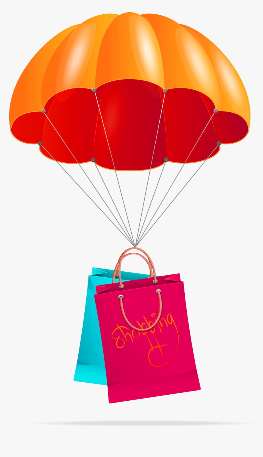 Parachute Clipart Clip Art - 降落傘 卡通, HD Png Download, Free Download