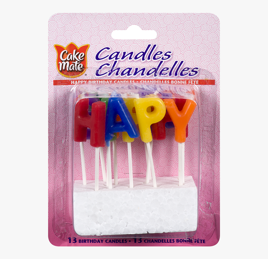 Happy Birthday Candles - Happy Birthday Cake Mate Candles, HD Png Download, Free Download